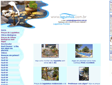 Tablet Screenshot of laguinhos.com.br